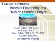 Brachial Plexopathy in a Division I Football Player