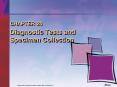 CHAPTER 24 Diagnostic Tests and Specimen Collection PowerPoint PPT Presentation