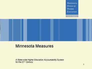 Minnesota Measures