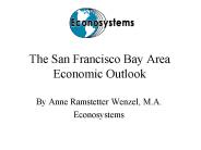 The San Francisco Bay Area Economic Outlook