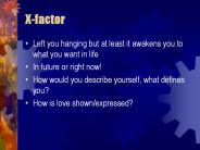X-factor