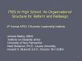 PBIS In High School: An Organizational Structure for Reform and Redesign PowerPoint PPT Presentation