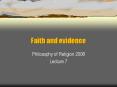 Faith and evidence PowerPoint PPT Presentation