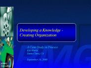 Knowledge Management  @ www.KWorld.clarity