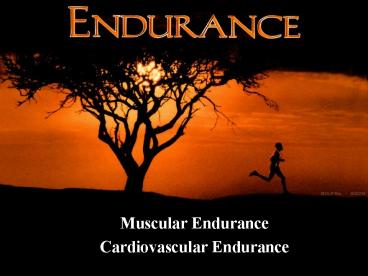 Muscular Endurance