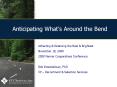 Anticipating Whats Around the Bend PowerPoint PPT Presentation