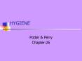 HYGIENE PowerPoint PPT Presentation