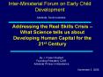 Addressing the Real Skills Crisis What Science tells us about Developing Human Capital for the 21st PowerPoint PPT Presentation