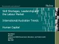 Skill Shortages, Leadership and the Labour Market InternationalAustralian Trends Human Capital PowerPoint PPT Presentation