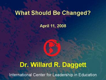 International Center for Leadership in Education