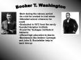 Booker T. Washington PowerPoint PPT Presentation