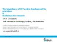 The importance of ICT policy development for education PowerPoint PPT Presentation