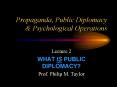 Propaganda, Public Diplomacy PowerPoint PPT Presentation