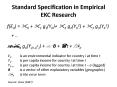 Standard Specification in Empirical EKC Research PowerPoint PPT Presentation