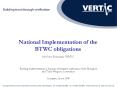 National Implementation of the BTWC obligations Ms Rocio Escauriaza, VERTIC PowerPoint PPT Presentation