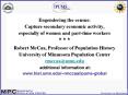 Engendering the census: Capture secondary economic activity, especially of women and parttime worker PowerPoint PPT Presentation