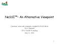 NeSSI PowerPoint PPT Presentation