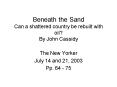 Beneath the Sand Can a shattered country be rebuilt with oil By John Cassidy PowerPoint PPT Presentation