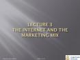 Lecture 3 The Internet and the marketing mix PowerPoint PPT Presentation