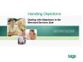 Handling Objections PowerPoint PPT Presentation