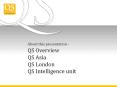 About this presentation QS Overview QS Asia QS London QS Intelligence unit PowerPoint PPT Presentation