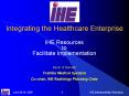 Integrating the Healthcare Enterprise PowerPoint PPT Presentation