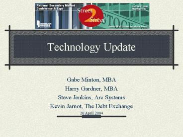 PPT – Technology Update PowerPoint presentation | free to view - id ...