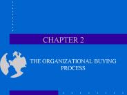 THE ORGANIZATIONAL BUYING PROCESS