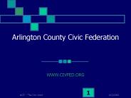 Arlington County Civic Federation