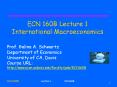 Lecture 1 ECN160B PowerPoint PPT Presentation