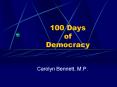 100 Days of Democracy PowerPoint PPT Presentation