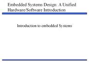 Introduction to embedded Systems