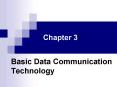 Basic Data Communication Technology PowerPoint PPT Presentation