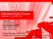 Camera Auto Focus