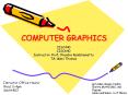COMPUTER GRAPHICS PowerPoint PPT Presentation