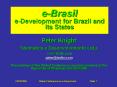 eBrasil eDevelopment for Brazil and its States PowerPoint PPT Presentation