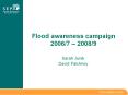 Flood awareness campaign 2006/7  PowerPoint PPT Presentation