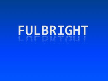Fulbright