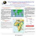 During the IGY preparation, most African nations were still in the preindependence dispensation PowerPoint PPT Presentation