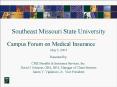 Southeast Missouri State University PowerPoint PPT Presentation