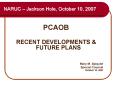 NARUC Jackson Hole, October 10, 2007 PowerPoint PPT Presentation