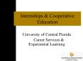 Internships PowerPoint PPT Presentation