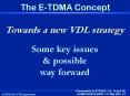 ETDMA Progress Report PowerPoint PPT Presentation