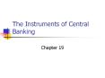 The Instruments of Central Banking PowerPoint PPT Presentation