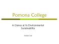 Pomona College PowerPoint PPT Presentation