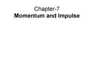 Chapter-7  Momentum and Impulse