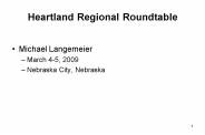 Heartland Regional Roundtable