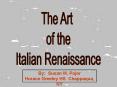 Italian Renaissance Art PowerPoint PPT Presentation
