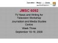 JMSC 6092 PowerPoint PPT Presentation