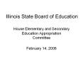 Illinois State Board of Education PowerPoint PPT Presentation